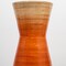 Uniquewise Classic Bamboo Floor Vase Handmade, For Dining, Living Room, Entryway, Fill Up With Dried Branches Or Flowers
